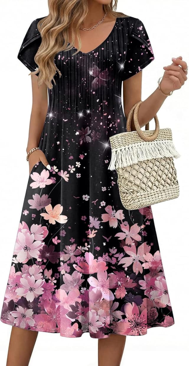 Detalle de Zeagoo Women's Casual Summer Dress 2026