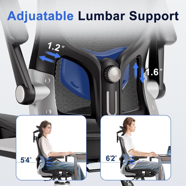 Thumbnail 2 de marrap Ergonomic Office Chair 90-120° rocking