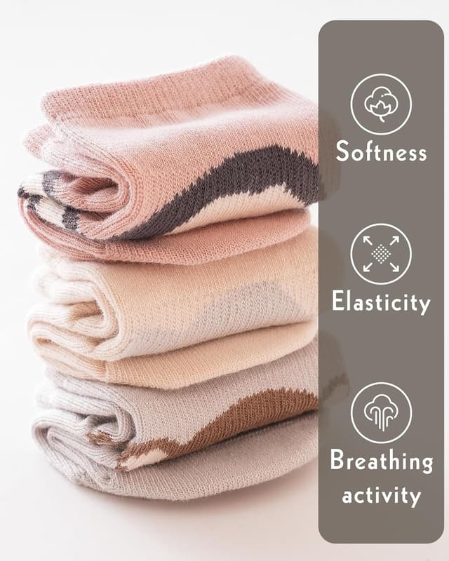 Thumbnail 6 de Kyopp 5/10 Paar Baby-Socken mit ABS