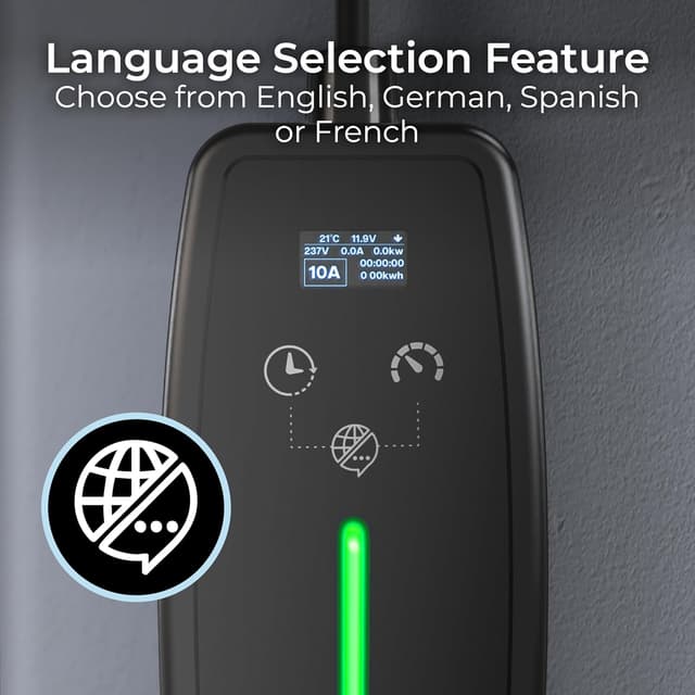 Detalle 2 de Masterplug EV charging cable 2.4kW, Mode 2