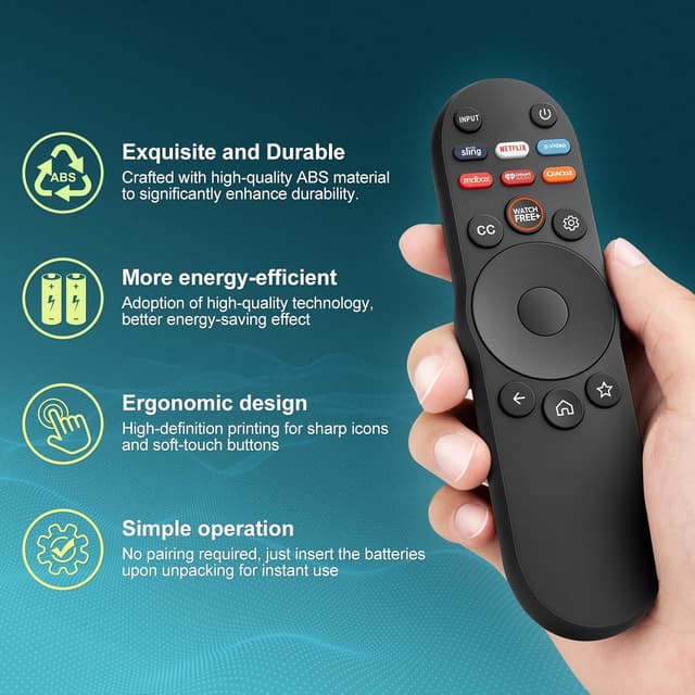 Thumbnail 4 de Vizio XRT270 Universal Remote for Smart TV