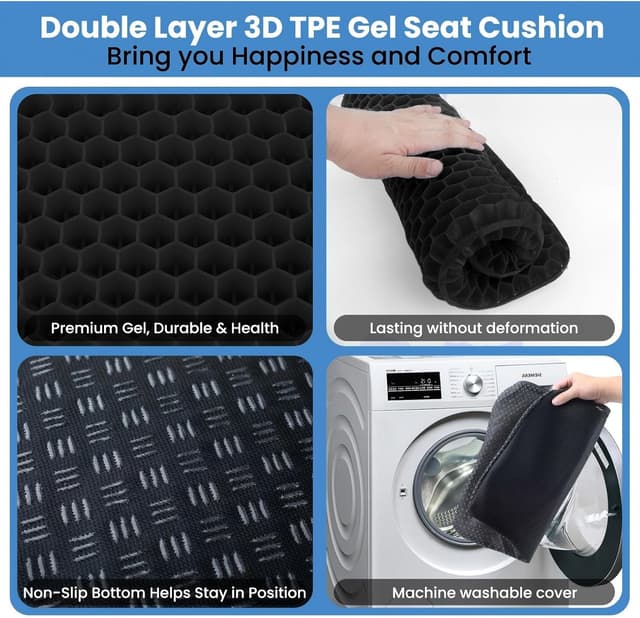 Thumbnail 4 de BTDZDD Cuscino In Gel 47x44x3,5 cm