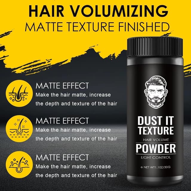 Detalle 2 de Polvere Volumizzante per Capelli 30 g Effetto Opaco e Finitura Naturale