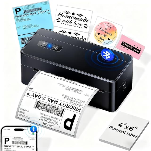 Detalle de ASprink 4x6 Thermal Label Printer
