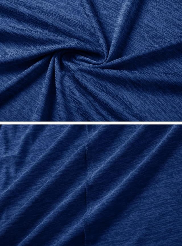 Detalle 2 de T-shirt de course KEFITEVD pour femme : polyester respirant à col rond