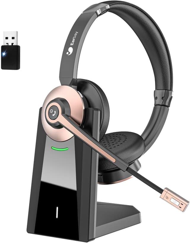 Detalle de Earbay Wireless Headset 26h battery
