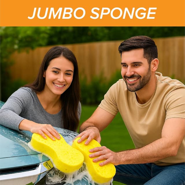 Thumbnail 5 de Car Sponges Pack of 2 Large