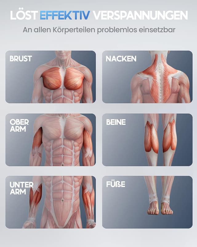 Thumbnail 3 de HELDENWERK Massagepistole inkl 7 Massageköpfen