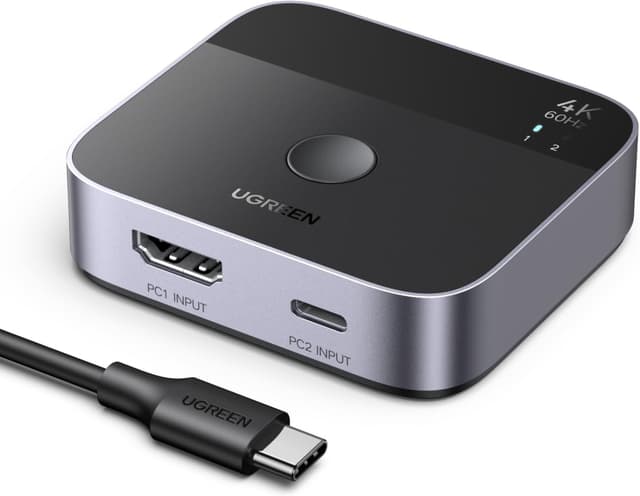 Imagen de UGREEN Switch HDMI USB C 4K 60Hz ⚙ en OfertitasTOP