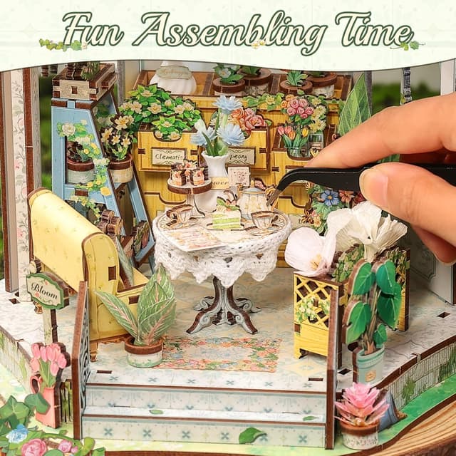 Thumbnail 5 de CUTEBEE Book Nook Windsor Flower House