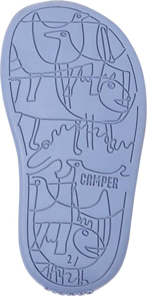 Detalle de Camper Baby Jungen Bicho 80372 Fisherman in Mittelgrün aus Rindsleder