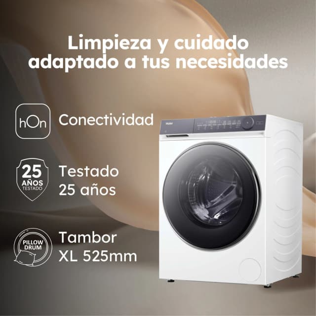 Detalle 2 de Haier HWD90-B14367U-S lavadora secadora 9 kg