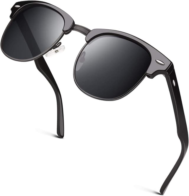 Imagen de GQUEEN Horn Gestell Halbrahmen Sonnenbrille en OfertitasTOP