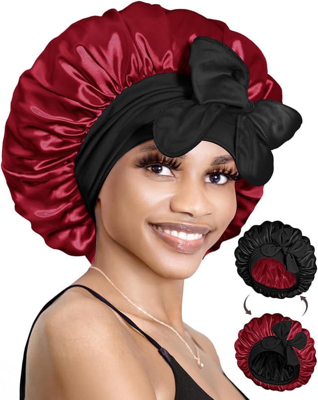 Thumbnail 5 de Bonnet Queen Reversible Silk Hair Bonnet for Curly Hair 🎀