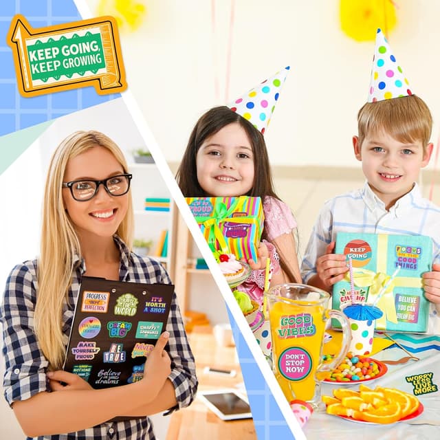 Thumbnail 5 de Rzaemuush 200 Motivational Stickers 🏷