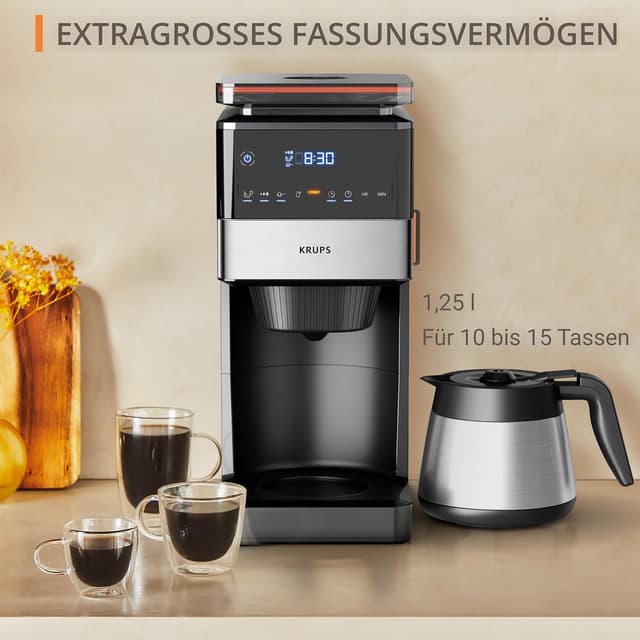 Thumbnail 4 de KRUPS Grind Aroma XL Filterkaffeemaschine