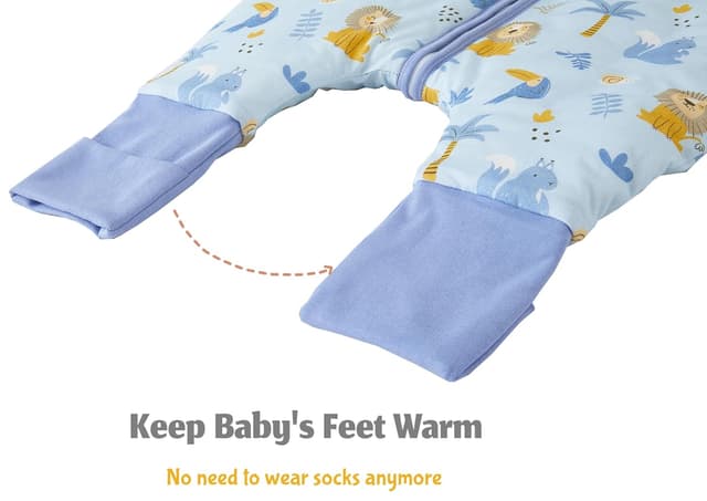 Detalle de Chilsuessy Baby Schlafsack 2,5 Tog 80 cm
