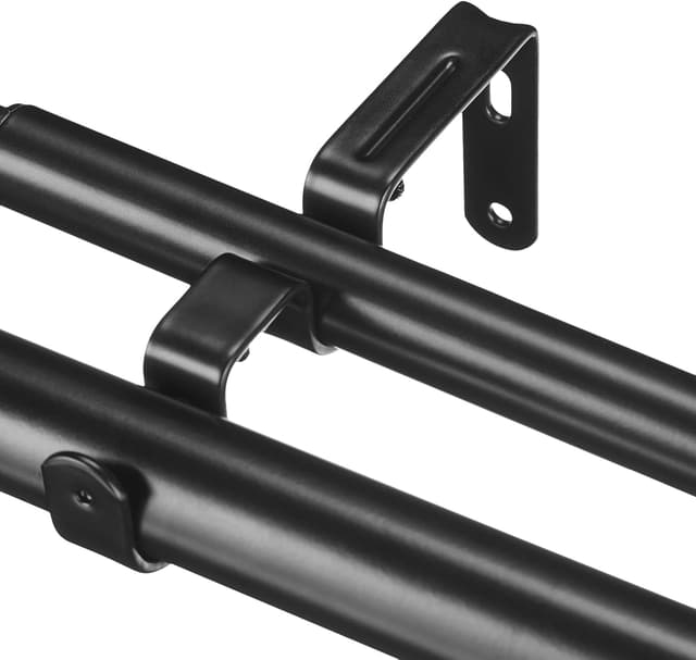 Thumbnail 2 de Amazon Basics Extendable Double Curtain Pole 183–366cm 🪟