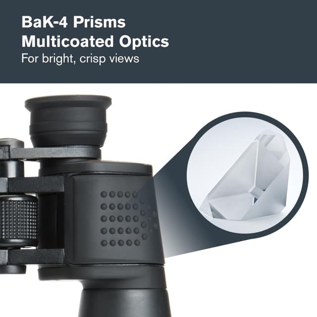 Detalle 2 de Celestron SkyMaster 25x70mm Porro Prism Binoculars (71008) with Multi-Coated Lenses and Carry Case