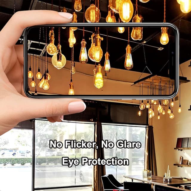 Thumbnail 4 de YUNRRD Vintage E27 LED Edison Bulb ST64 4W