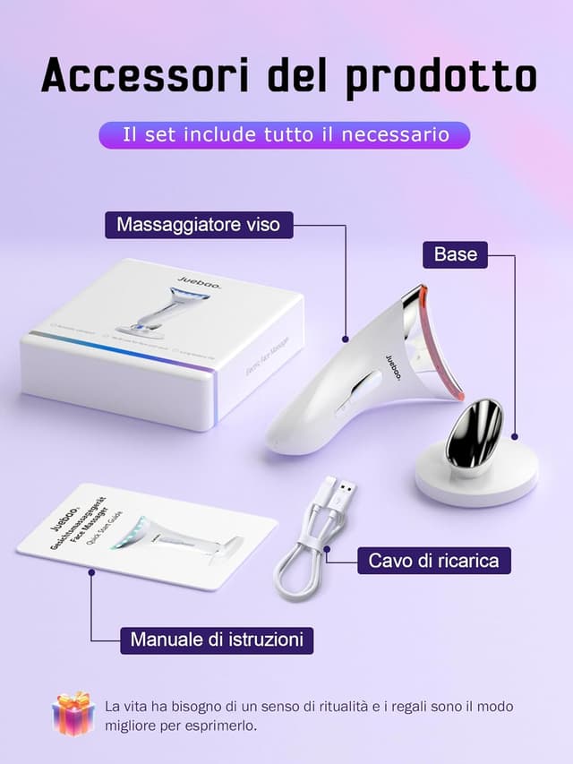 Thumbnail 6 de Massaggiatore Viso 45°C 💆