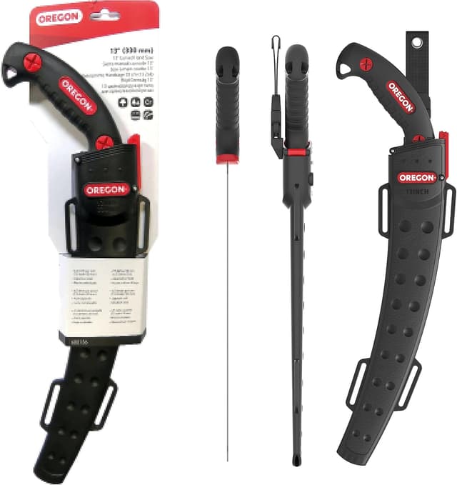 Thumbnail 4 de Oregon 13" sega a mano lama curva in acciaio giapponese 🪚