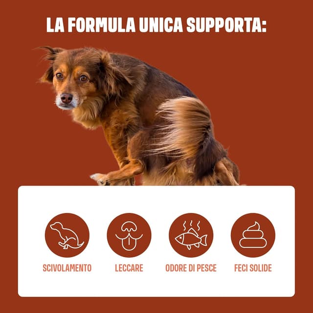 Detalle de ivvi Anal Gland Care snack per ghiandole anali e intestino dei cani, 60 snack (270g)