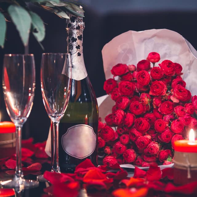 Detalle 2 de ANMOYIXIA Artificial Rose Petals (1000) – Red silk-style rose petals for bedroom, weddings and proposals