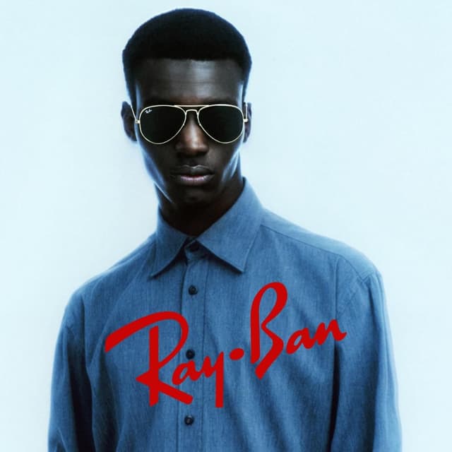 Thumbnail 4 de Ray-Ban RB3025 aviator sunglasses 130 mm