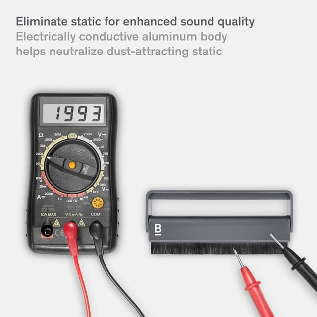 Thumbnail 6 de Boundless Audio Record Cleaner Brush 2-row Carbon Fiber