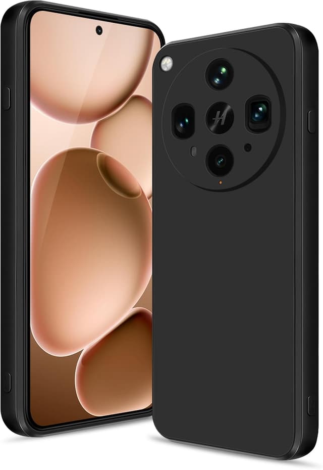 Detalle de Btstring Hülle für Oppo Find X8 Ultra (Silikon, ganzkörper) – schwarz