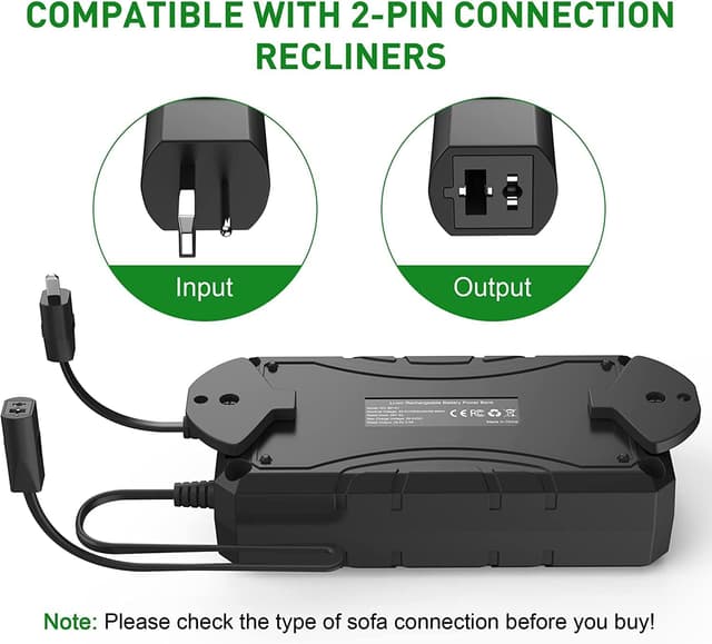 Thumbnail 1 de NOPWOK Set batteria 2500 mAh per recliner