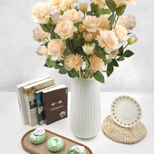 Detalle 2 de SNAIL GARDEN 12Pcs peony stems, 65 cm