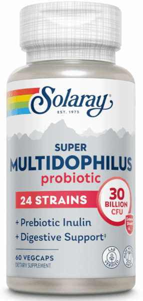 Detalle de Solaray Super Multidophilus Probiótico 60 cápsulas vegetales