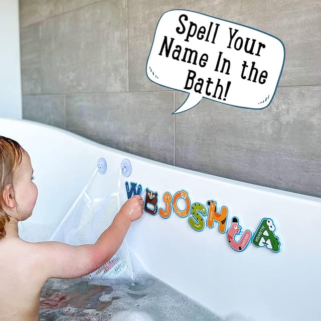 Thumbnail 2 de Jaques of London Alphabet Foam Bath Letters