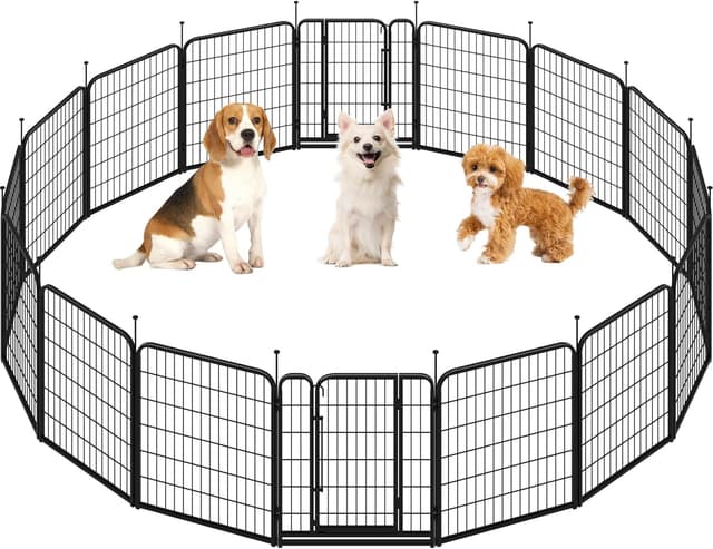 Imagen de Yaheetech Welpenlaufstall 16-teilig 80cm en OfertitasTOP