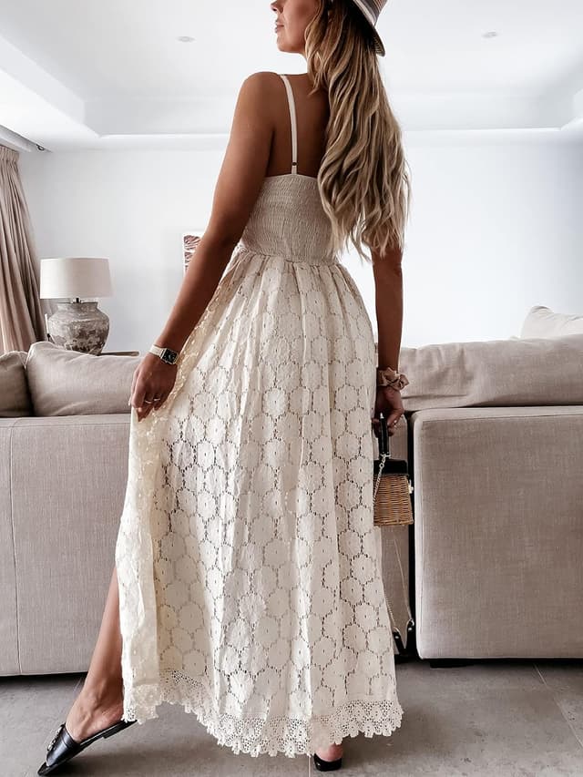 Detalle 2 de Combinaison smocks Coton CUPSHE été