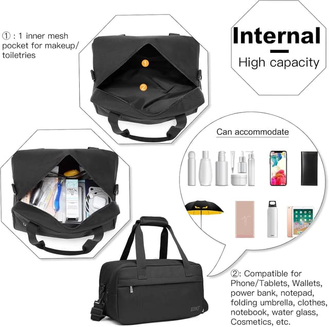 Detalle 2 de Kono Sac de Voyage 55x35x25cm 48 L