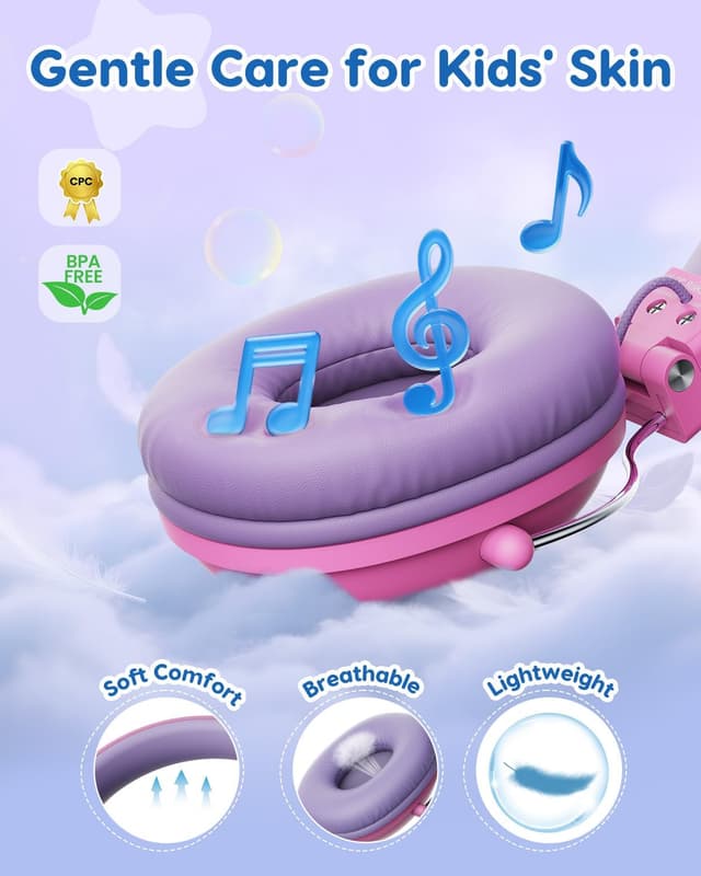 Detalle 2 de awatrue HK05 Kids headphones 74/85 dB limit