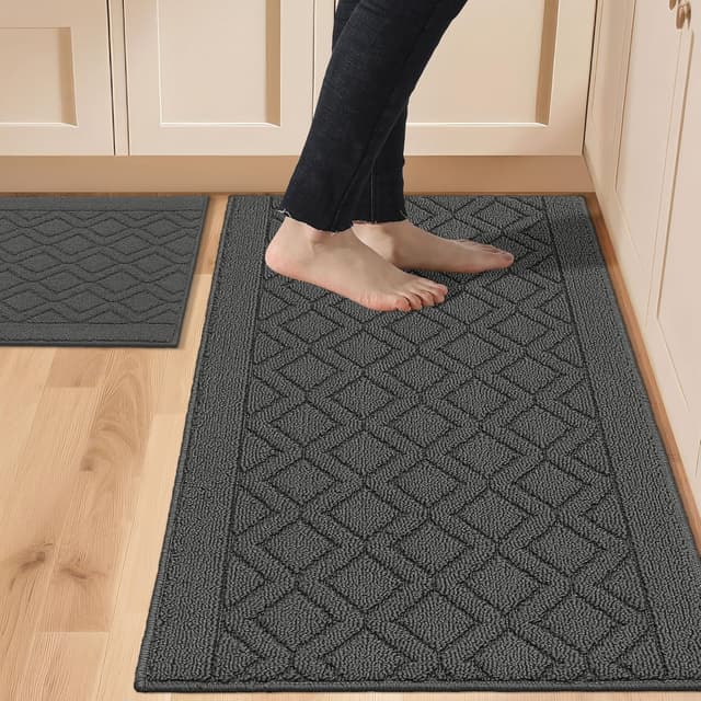 Detalle de COSY HOMEER Kitchen Rug Mats 48x20 in ๐