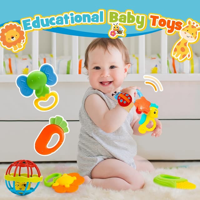 Thumbnail 5 de Wootoyz Baby Toys 14‑piece set
