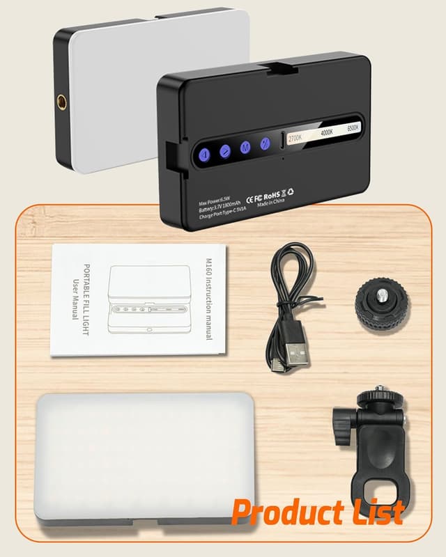 Thumbnail 6 de Portable Selfie Light 90 LED Ring Light for Phone