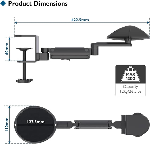 Thumbnail 4 de BONTEC Ergonomic Arm Rest for Desk