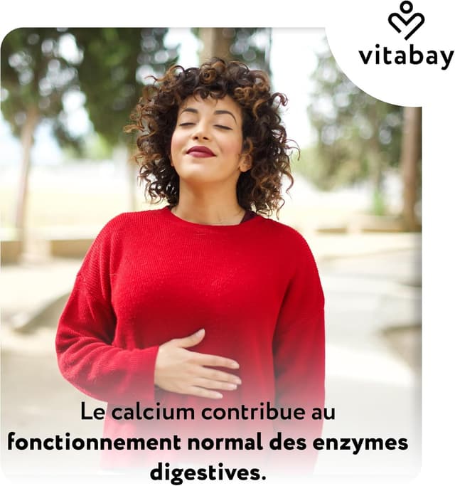 Thumbnail 6 de Vitabay Calcium 1000 mg (90 gélules véganes) au citrate de calcium