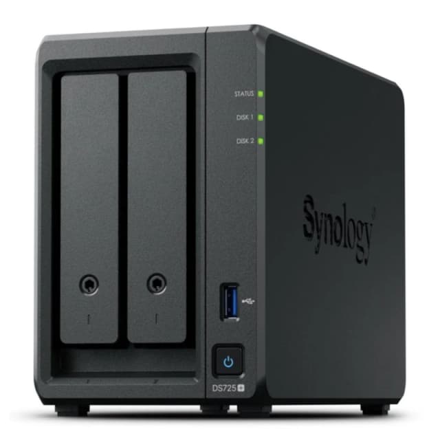 Detalle 2 de Synology DS725+ NAS 4 GB DDR4, 2 bahías
