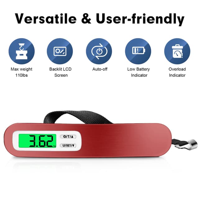 Thumbnail 1 de BAGAIL Báscula de Equipaje Digital 50 kg