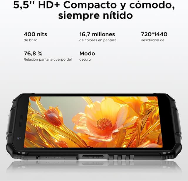 Thumbnail 4 de DOOGEE Fire 3 Ultra 🛡️ Móvil Rugerizado 5.5" IP68, 24GB/256GB