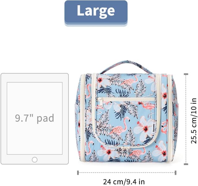 Thumbnail 6 de Narwey Travel Large Hanging Toiletry Wash Bag 11x10in