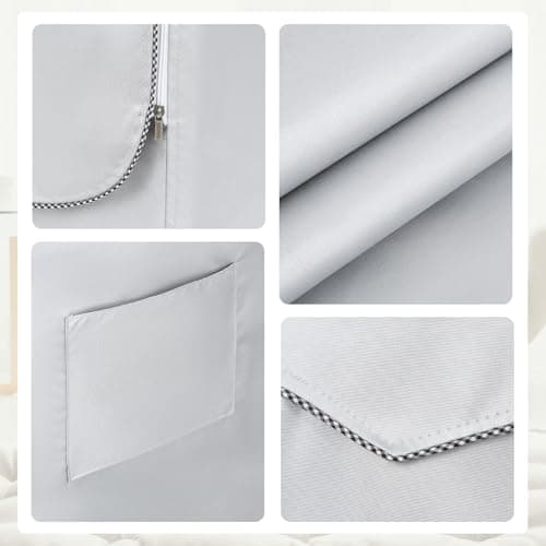 Detalle 2 de Fulasofia funda lavadora exterior impermeable para carga frontal (60*64*85) con protección UV