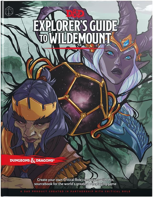 Detalle de Dungeons & Dragons Explorer's Guide to Wildemount (Critical Role campaign setting & adventure book)
